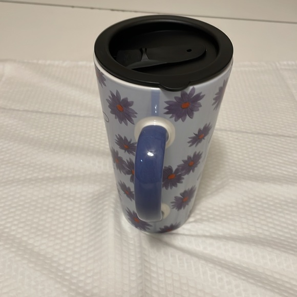 Modern Southern Home New Bone China Latte Mug with Lid - Picture 3 of 7